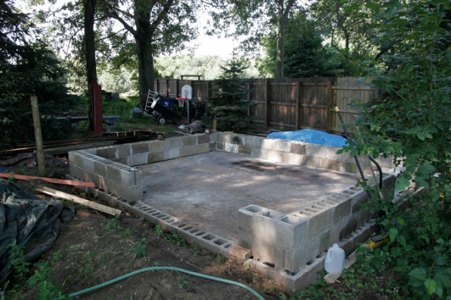 Concrete Block – Finished! | SHED